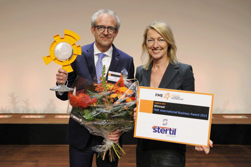 Stertil wins prestigious FME International Award 2015